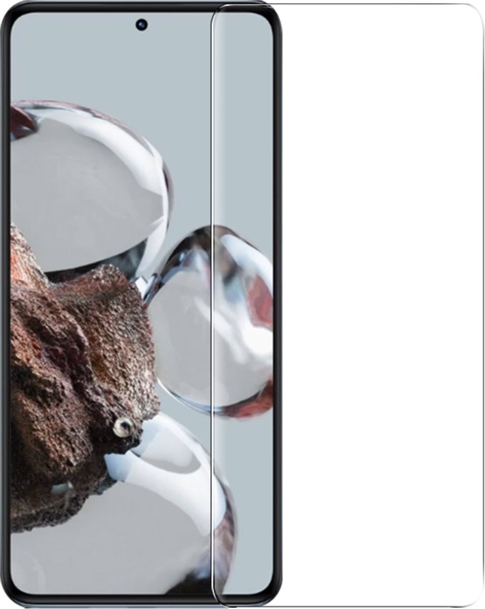 Beschermlaagje - Xiaomi 12T / 12T Pro - Screenprotector - Tempered Glass - 9H - Oleofobe coating