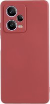 Coverup Colour TPU Back Cover - Geschikt voor Xiaomi Redmi Note 12 Pro 5G Hoesje - Indian Red
