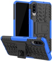 Coverup Rugged Kickstand Back Cover - Geschikt voor Samsung Galaxy A70 Hoesje - Blauw