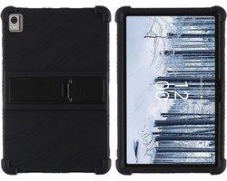 Tablethoes geschikt voor Nokia T21 Hoesje - Heavy Duty Case - Zwart