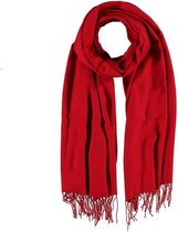 Bijoutheek Pashmina sjaal rood