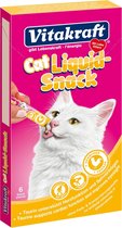 Vitakraft Liquid Snack - Kip - Kattensnack - 6 st