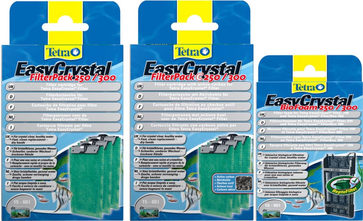 Tetra Easy Crystal 250 Filtre interne pour aquarium