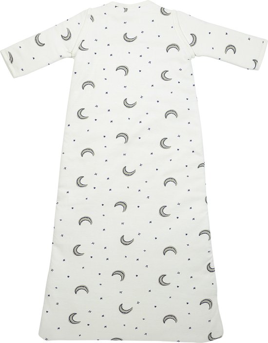 Meyco Baby Slaapzak Winter Moon - afritsbare mouwen - indigo - 110cm - winterslaapzak van Meyco — afbeelding 3