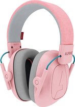 Alpine Muffy Kids – Kleurrijke oorkappen voor kinderen handig voor in de klas of bij luidruchtige events – Premium Gehoorbescherming - Roze – Demping 25 dB