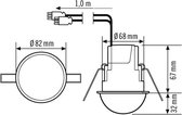 ESYLUX Compact Express bewegingsschakelaar (compleet) - EP10510731 - E36C6