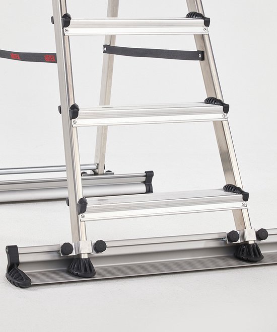 Drabest - huishoudladder - trapladder - 7 treden - werkhoogte 3,40 m