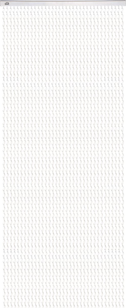 Livn deurgordijn Twinkle wit 90x210cm