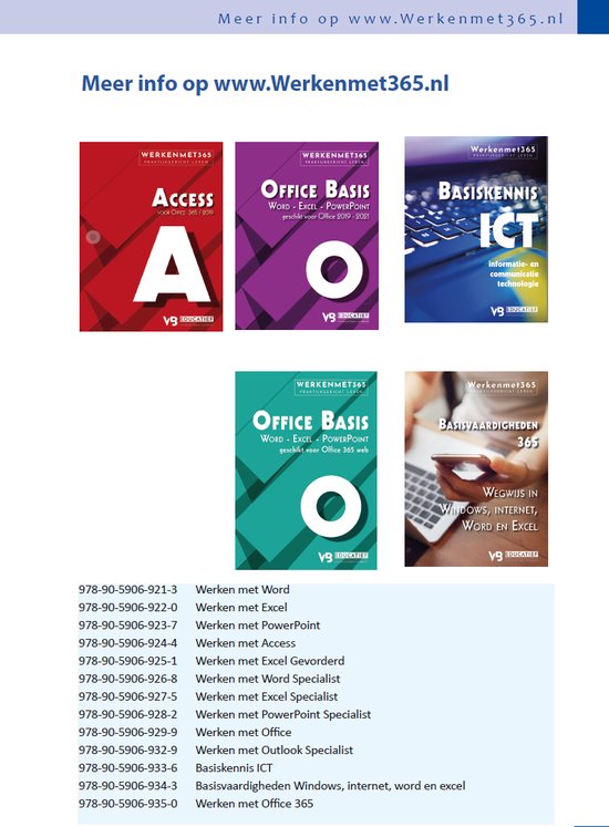 Werken met Microsoft Office 365 - Basis