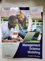 Management Science Modeling, 3rd custom edition