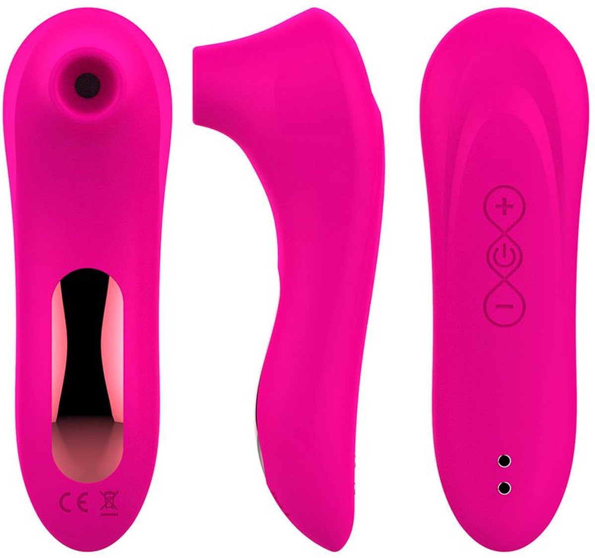 Misow - Roze Luchtdruk (electric pressure sucking massager) Vibrator voor Vrouwen - Zuigende Clitoris Stimulator - Dildo - Sex Toys - Sexspeeltjes Voor Koppels - sex toys voor vrouwen - Erotiek