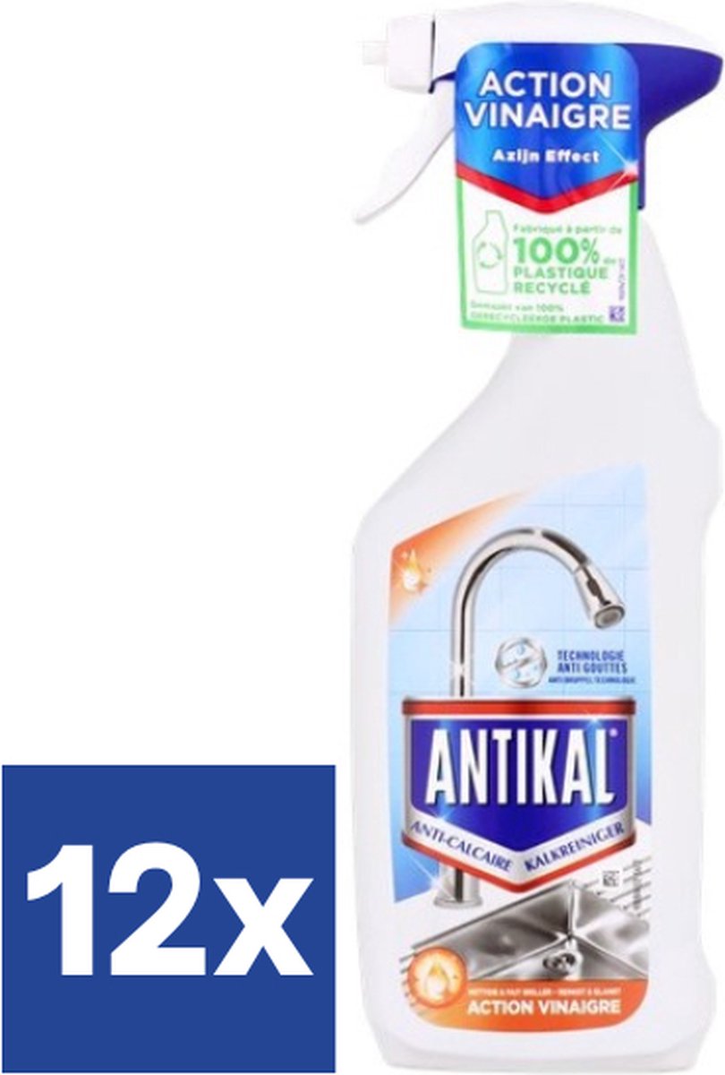 Antikal, Anti-calcaire, Fresh, Spray, 1+1 Gratuit, 2 x 70 cl