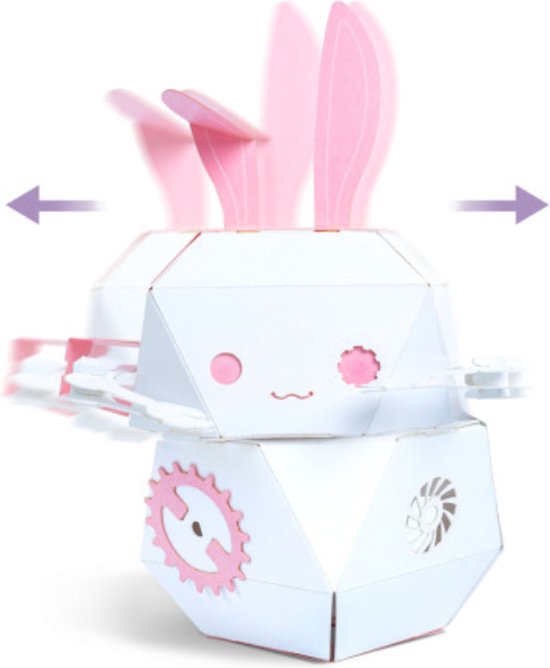 ROBOTRY Moving Paper Robots Making Kit, Assi [Korean Products]