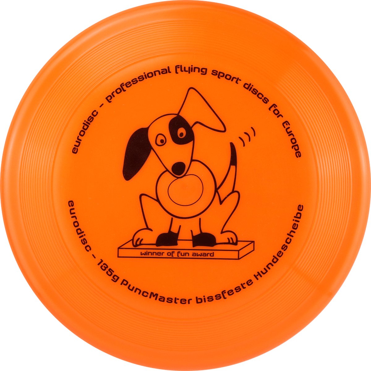 Eurodisc Hondenfrisbee 135g - Groen
