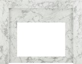 Bol.com Livn schouwombouw Bregenz - Marmer look - 80 x 100 x 30 cm (hxbxd) - Te combineren met inbouwhaard aanbieding