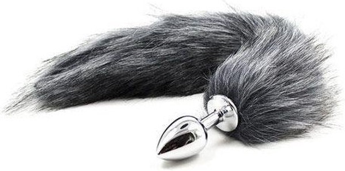 Goedkoopste FETISH ARTS - GRAY FOX TAIL PLUG