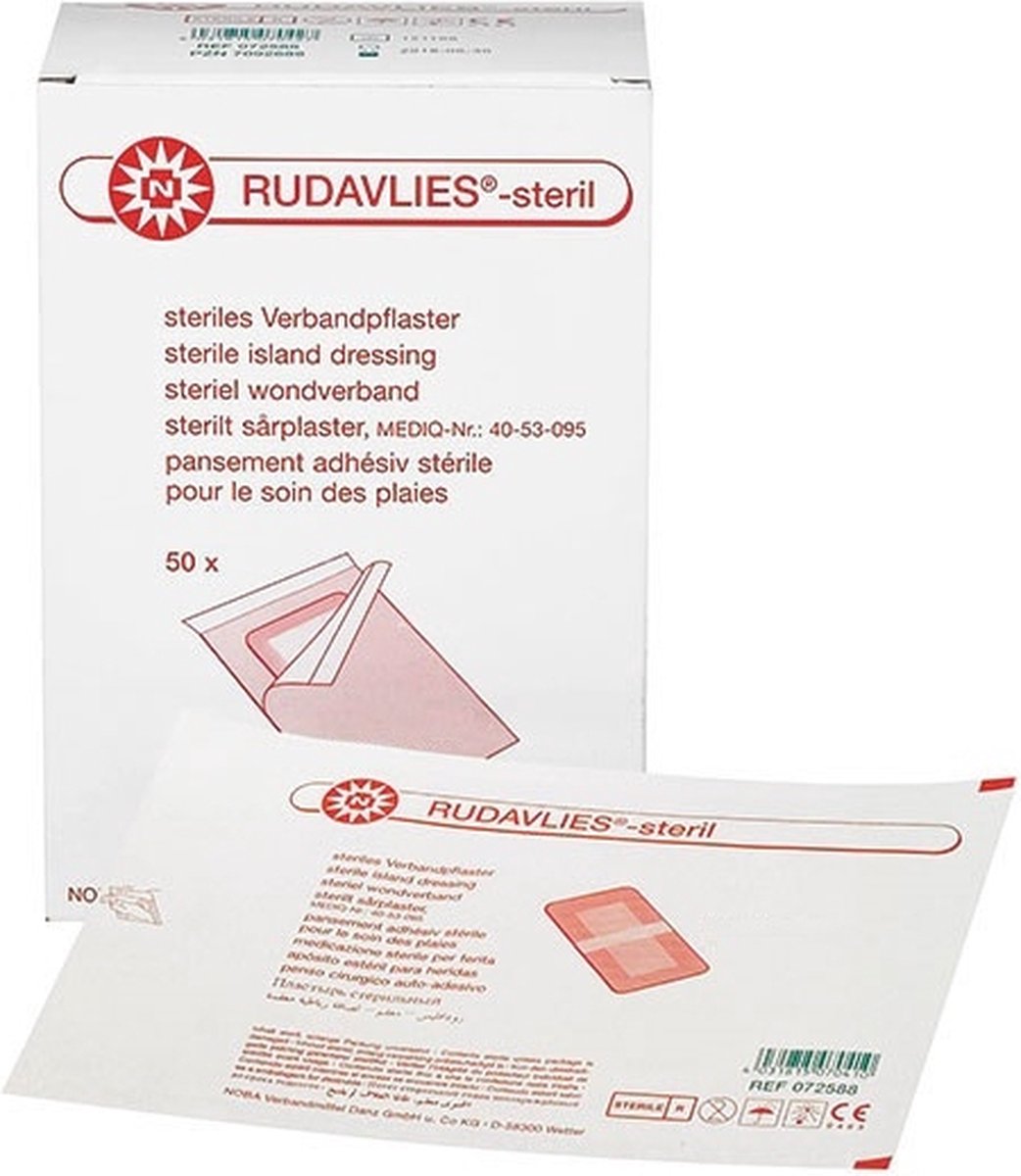 Goedkoopste Rudavlies Eilandpleisters 5 x 7 cm - 50 stuks