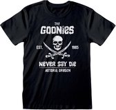 Goonies shirt – Never Say Die maat S