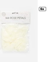 864x Rose Petals Cream - Pétales de Rose Mariage Mariage Saint Valentin amour