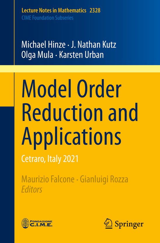 Lecture Notes in Mathematics2328- Model Order Reduction and  ... - cover