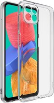 IMAK UX-5 Series Samsung Galaxy M33 Hoesje Flexibel TPU Transparant