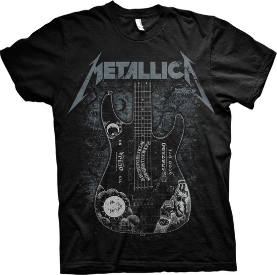 Metallica shirt - Hammet Ouija Guitar maat M