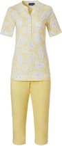 Gele dames pyjama Pastunette korte mouwen - Geel - Maat - 36