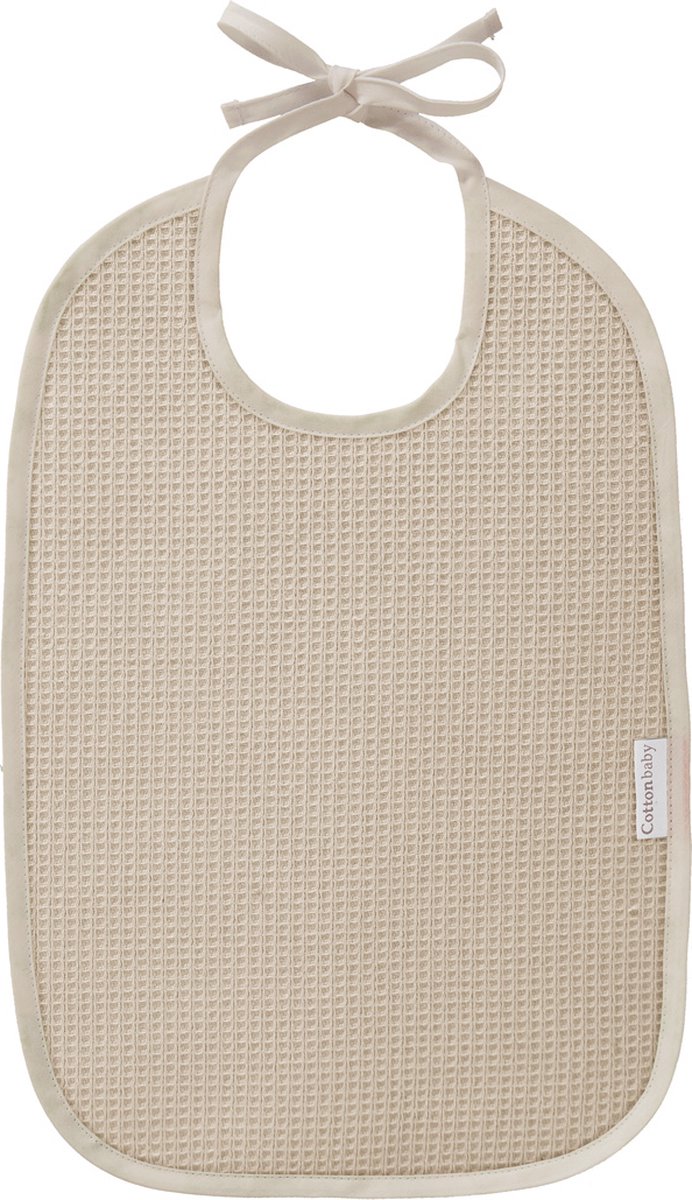 Goedkoopste Cottonbaby slab - wafel badstof - beige