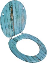 Bol.com vidaXL-Toiletbril-met-MDF-houten-ontwerp aanbieding