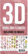 3D Cutting Sheets - Cards Deco - Birds and Flowers