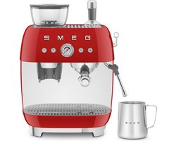SMEG EGF03RDEU - Espressomachine met geïntegreerde bonenmaler - Rood