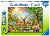 Ravensburger Puzzel Mooie hertenfamilie - 200 stukjes