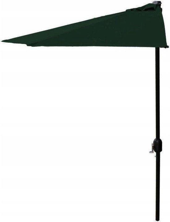 Leon Parasol Rechthoek 150x250 cm - Balkonparasol met Hoes - Creme