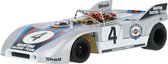Autoart modelauto Porsche 908 / 03 - Gijs van Lennep - 1000km Nurburgring 1971 1:18