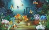 Fishes Corals Sea Photo Wallcovering