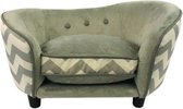 Enchanted hondenmand sofa chevron grijs