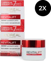 L'Oréal Revitalift Dagcrème - 2 x 50 ml (Tsjechische Tekst)