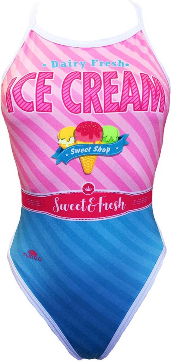Turbo Revolution Sweet&fresh Zwemkleding Blauw,Roze 3XL Vrouw Pink