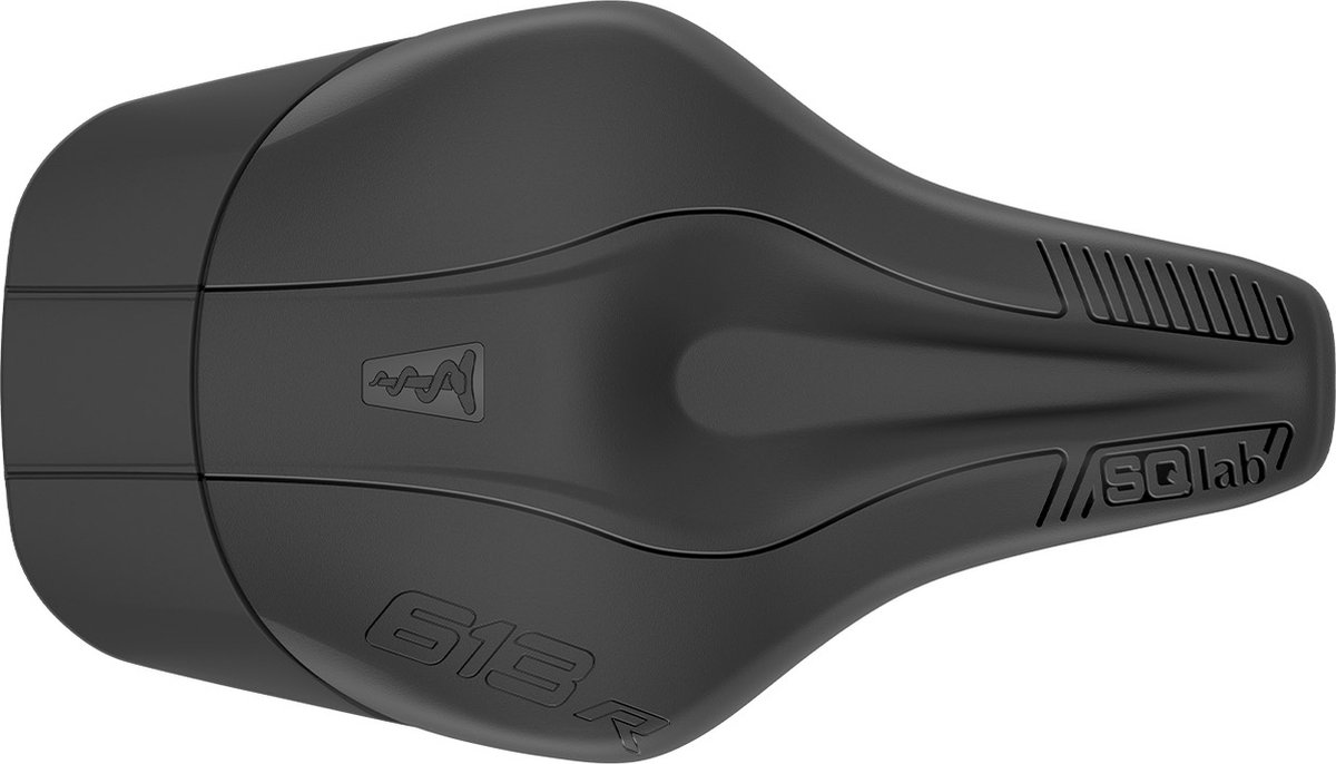 SQlab Ergowave Fietszadel 613 – Carbon Zadel – Triatlon – Microvezel - Zwart – 11cm
