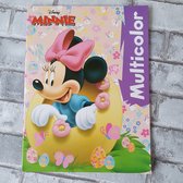 Livre de coloriage Minnie Mouse - Pasen - Livre de coloriage Pasen - DIsney - Multicolore