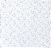 Mrfly - hydrofiele doek - konijntjes - 120 x 120 cm - 100 % katoen
