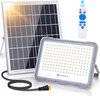 Aigostar 10IU7 - LED schijnwerper op zonne-energie - IP65 - Afstandsbediening - Solar Buitenlamp - Floodlight - Bouwlamp - IP65 - 200W