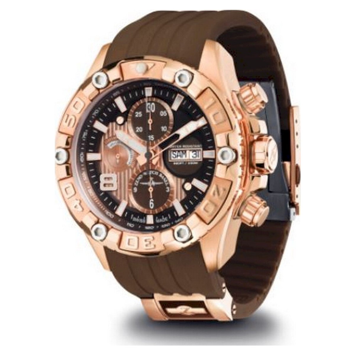 Zeno Watch Basel Herenhorloge 4535-TVDD-PGR-i6