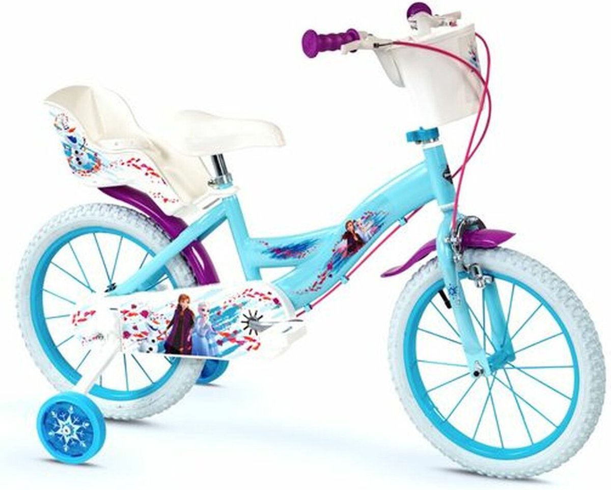 Vélo enfant Frozen | Vélo de fille | 5-8 ans | Taille 16 pouces | bol.com