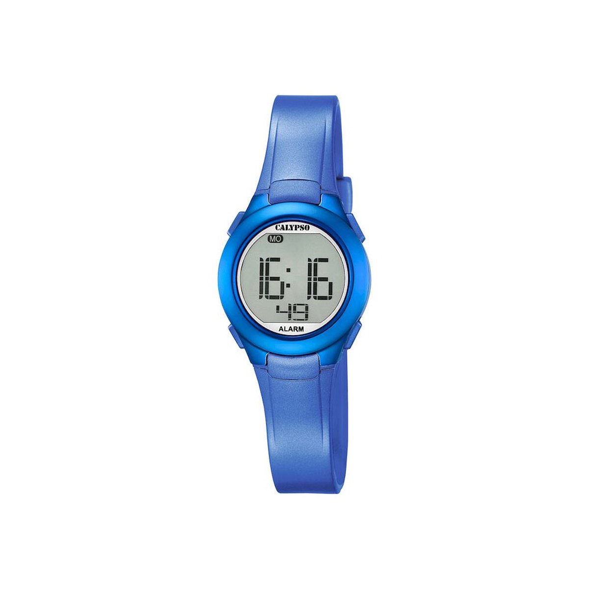 Calypso K5677-5 digitaal horloge 28 mm 100 meter blauw