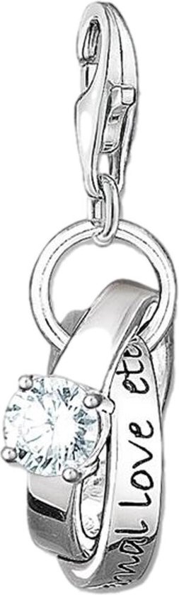Thomas Sabo Bedelhanger voor dames, libelle Charm Club 925 sterling zilver, 1757-964-7, Eén maat, Sterling zilver