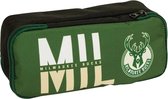 Nba Etui Milwaukee Bucks 6 X 23 X 10 Cm Groen/zwart
