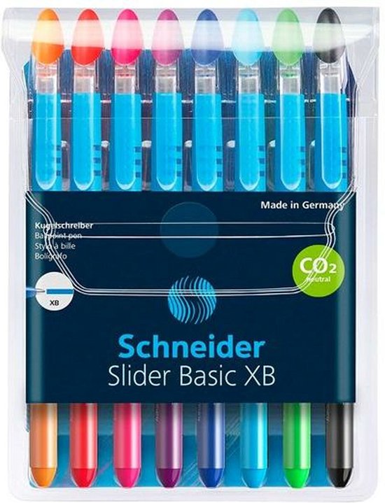 Schneider, 132501, balpen AA8Slider Rave, lijndikte XB
