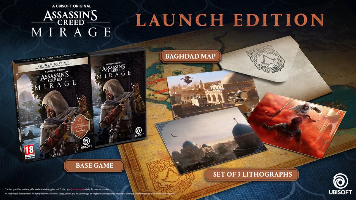 Assassin's Creed: Mirage - Launch Edition (PS5) desde 49,14 €