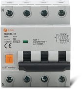 E-tech aardlekautomaat 16A B 30mA 3P+N